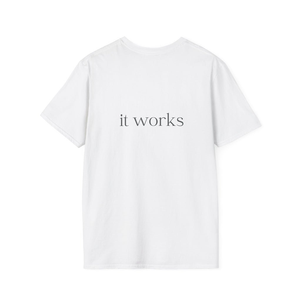 Stay Delulu It Works T-Shirt with front and back print | Multiple Colors