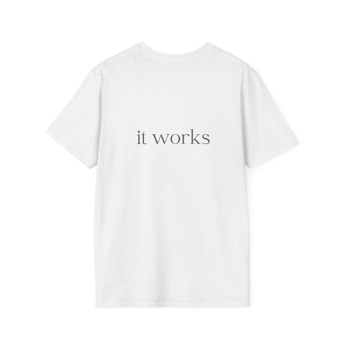 Stay Delulu It Works T-Shirt with front and back print | Multiple Colors