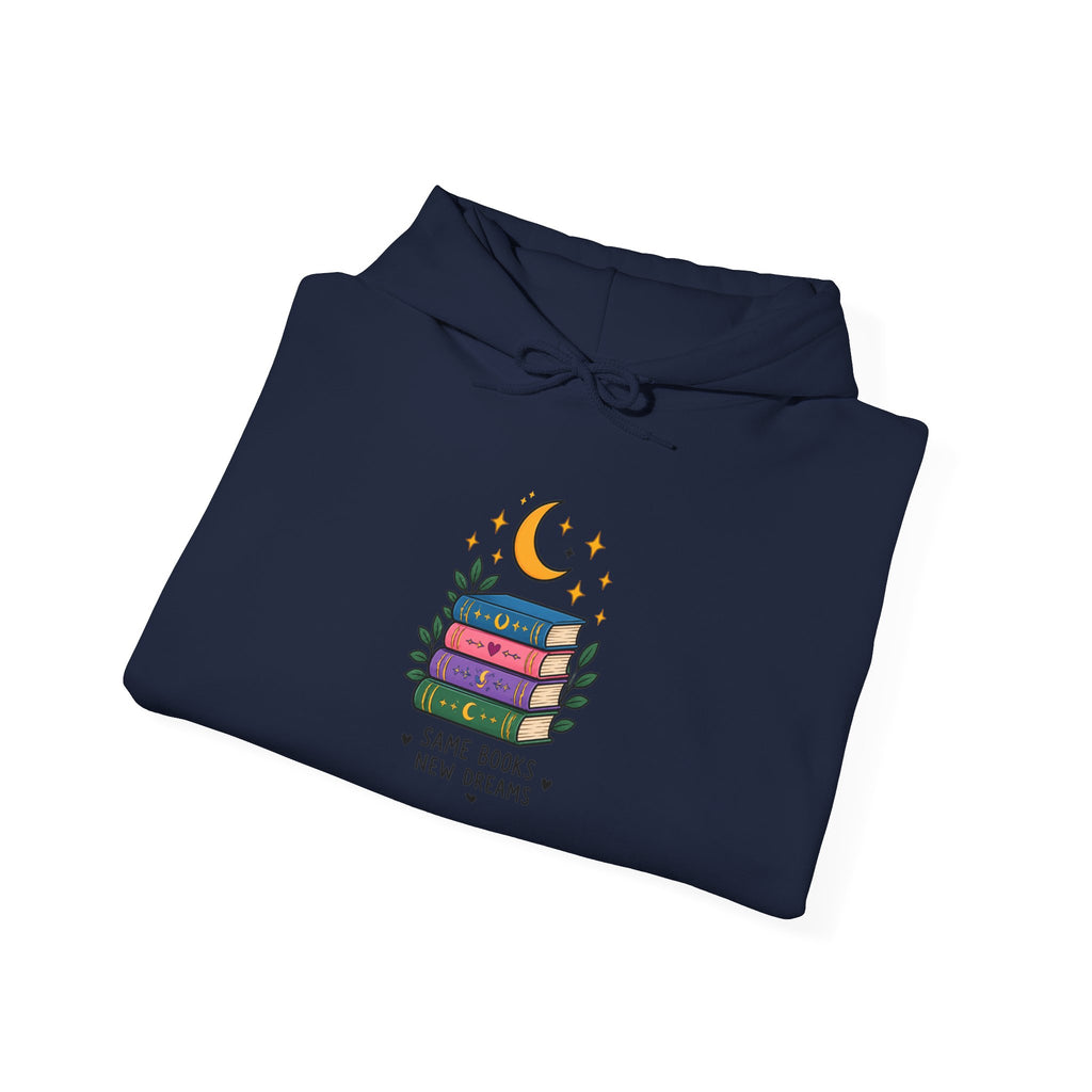 Book Lover Hoodie | Same Books New Dreams