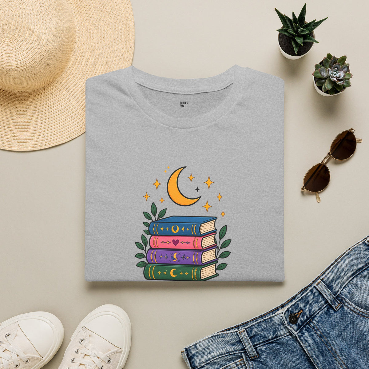 Book Lover T-Shirt — Same Books, New Dreams