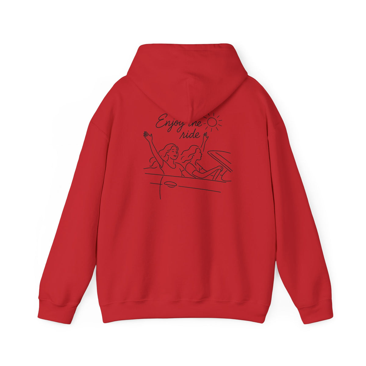 Vibes Hoodie with back print | Multiple Colors