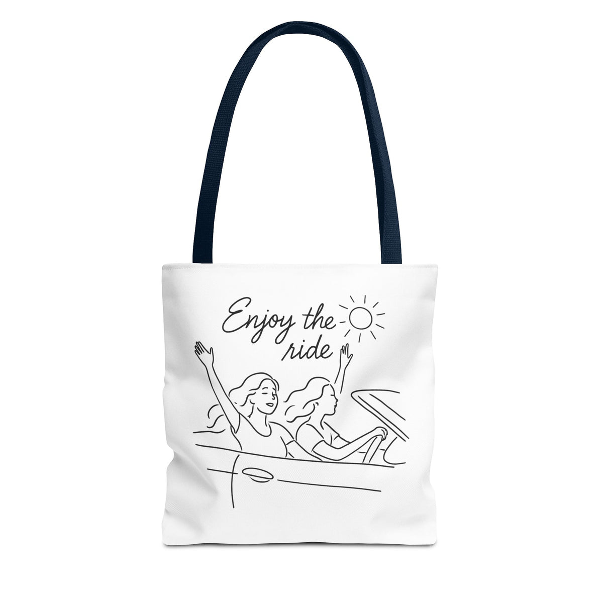 Vibes Tote Bag | Multiple Sizes | Personalization possible | Multiple Handle Colors