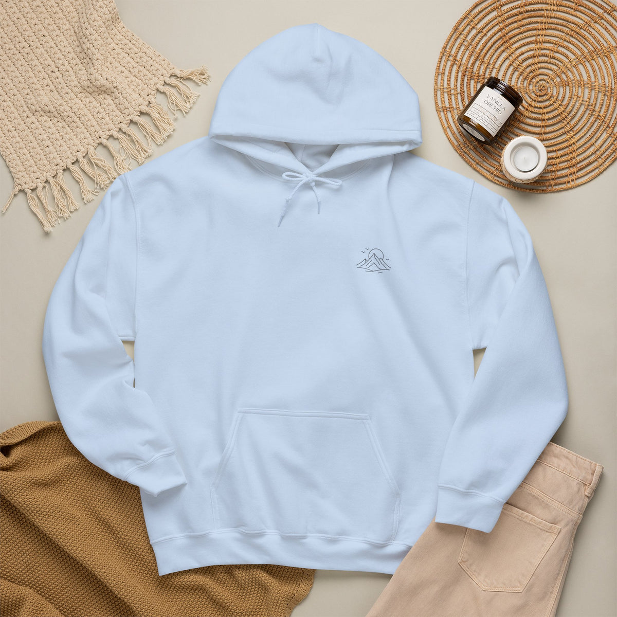Escape the Noise Hoodie with front and back print | Multiple Colors