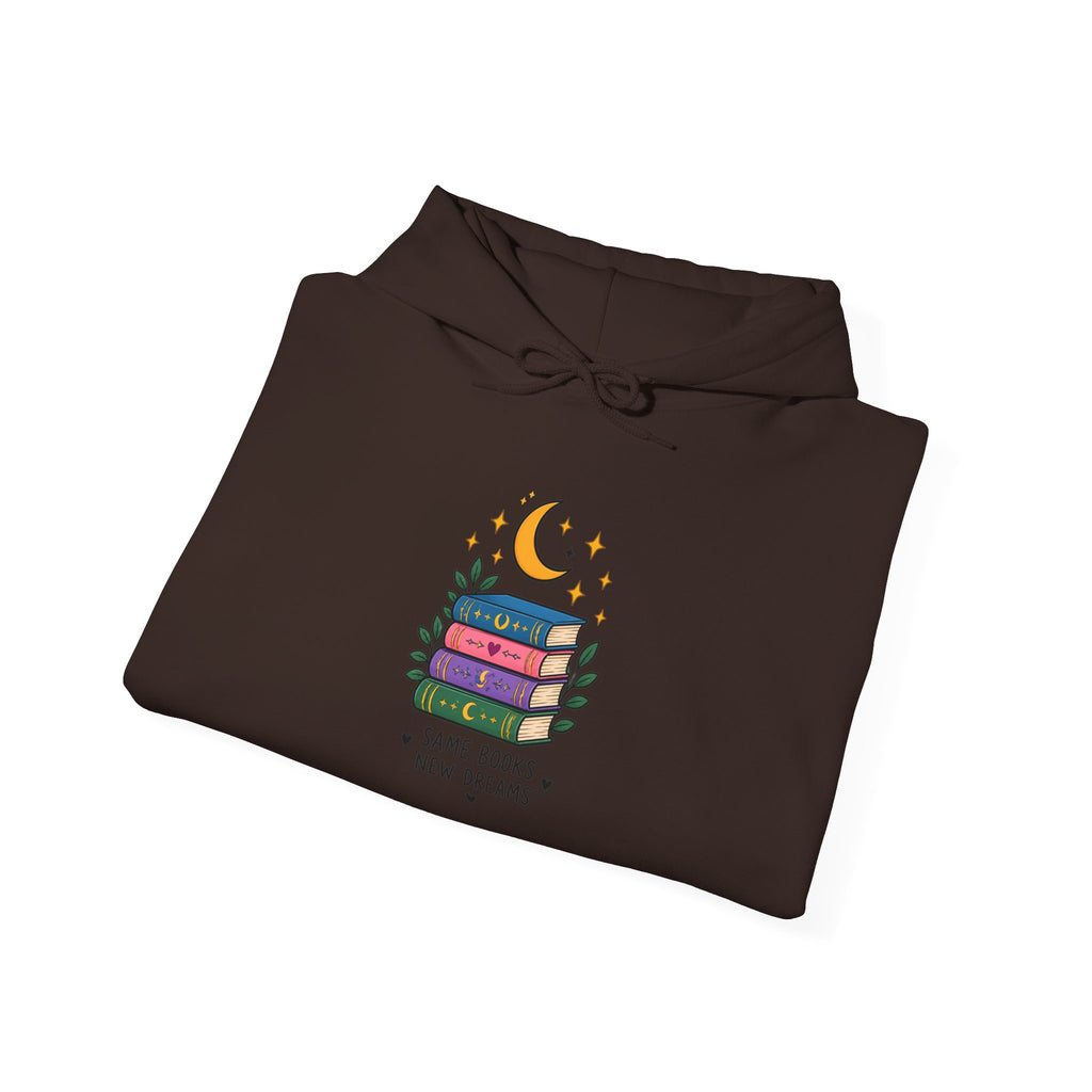 Book Lover Hoodie | Same Books New Dreams