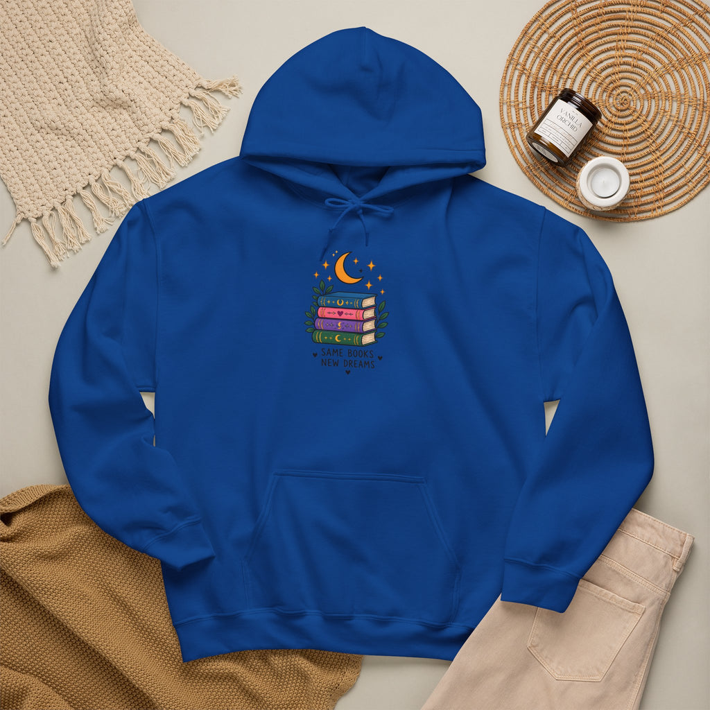 Book Lover Hoodie | Same Books New Dreams