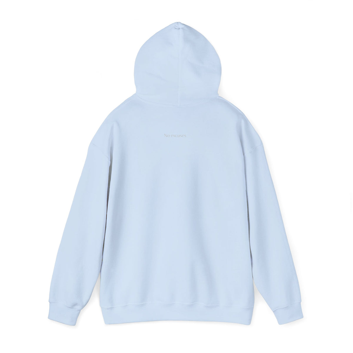 Discipline > Motivation Hoodie with front and back print | Multiple Colors