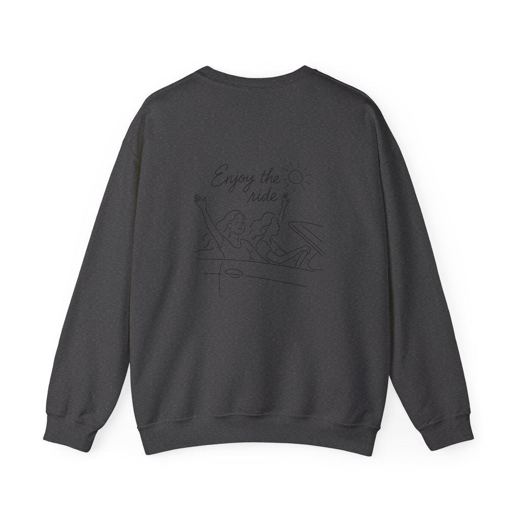 Vibes Sweatshirt with back print | Multiple Colors