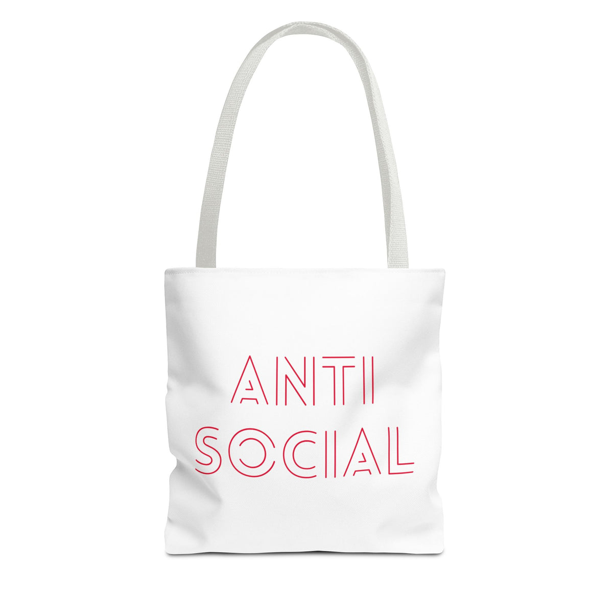 Anti Social Sometimes Tote Bag | Multiple Sizes | Personalization possible | Multiple Handle Colors