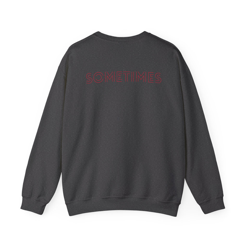 Anti Social Sometimes Sweatshirt with front and back print | Multiple Colors