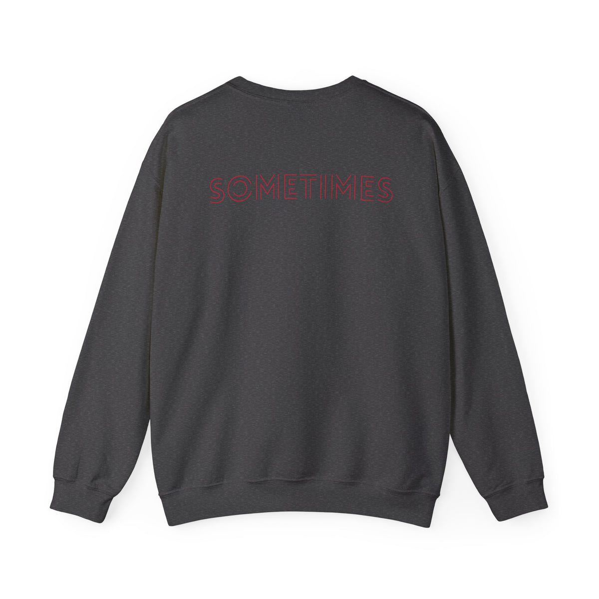 Anti Social Sometimes Sweatshirt with front and back print | Multiple Colors