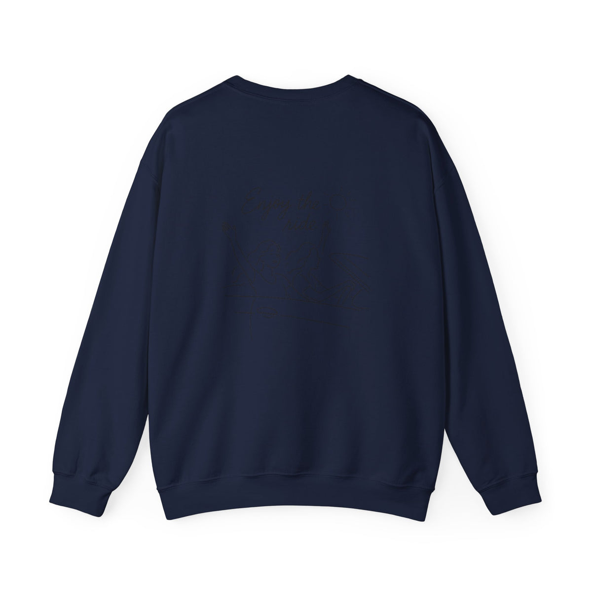 Vibes Sweatshirt with back print | Multiple Colors