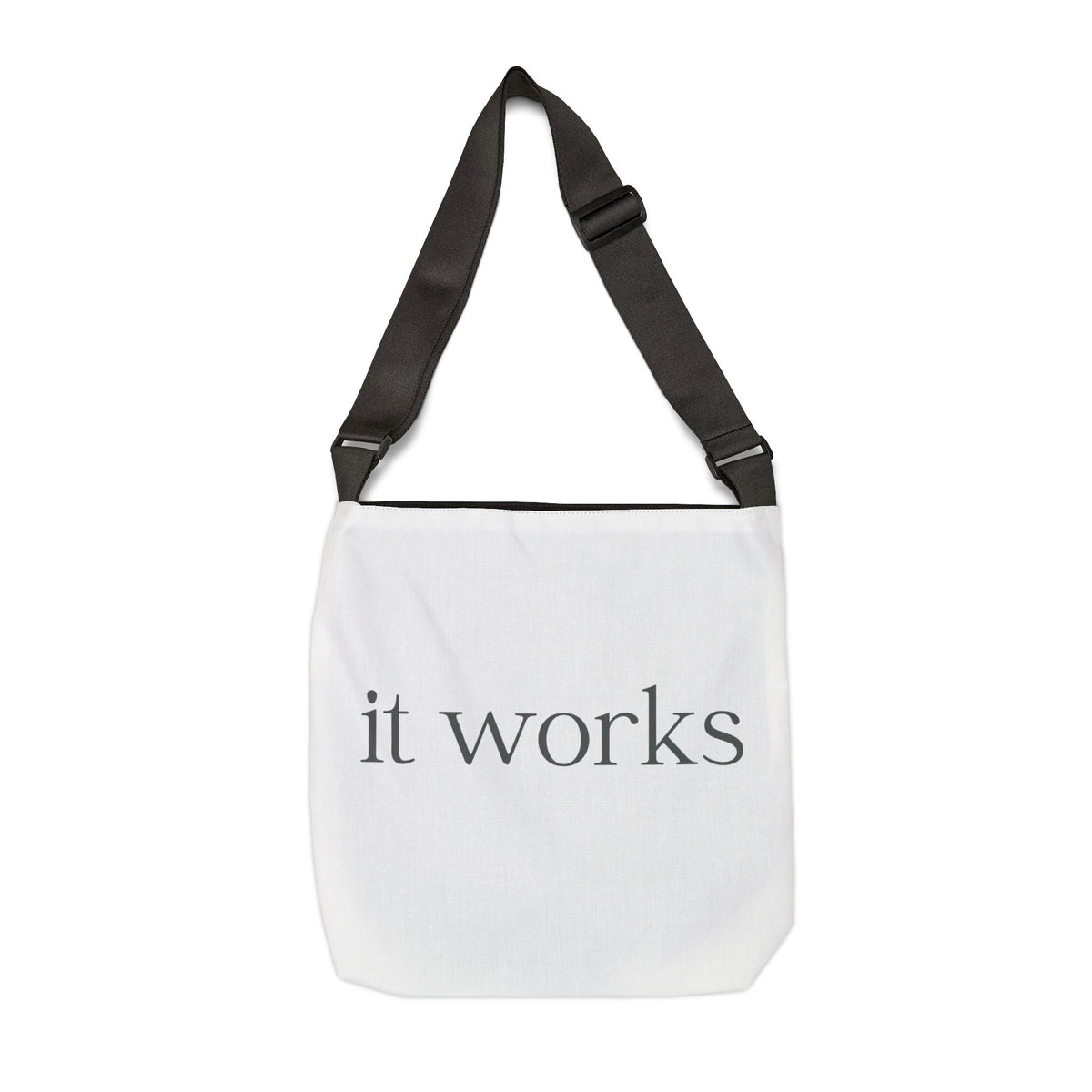 Adjustable Stay Delulu It Works Tote Bag | Personalization possible | Multiple Sizes