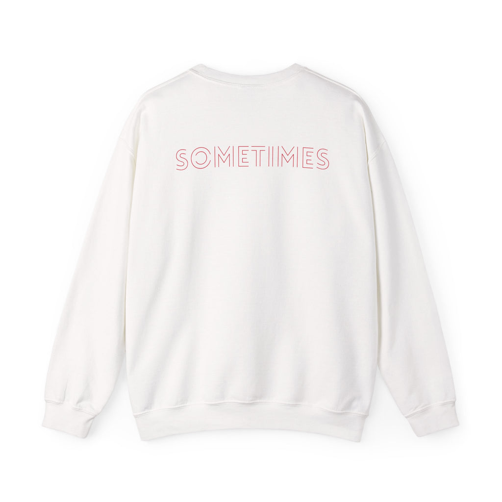 Anti Social Sometimes Sweatshirt with front and back print | Multiple Colors