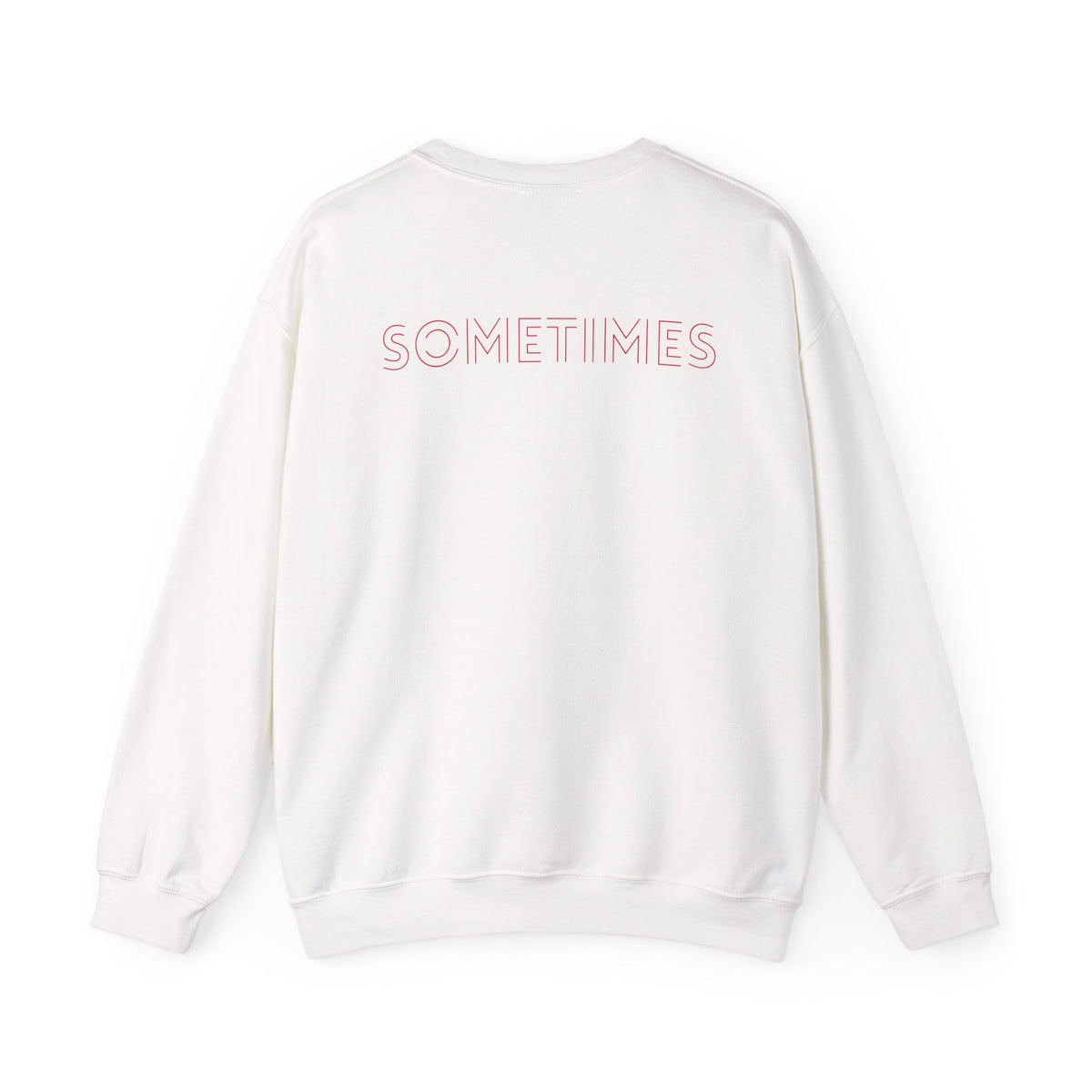 Anti Social Sometimes Sweatshirt with front and back print | Multiple Colors