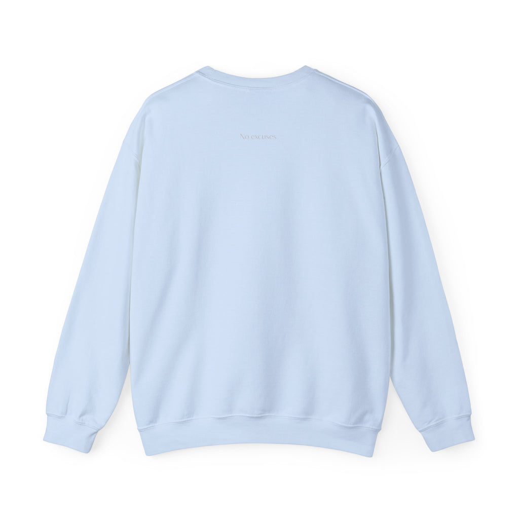 Discipline > Motivation Sweatshirt with front and back print | Multiple Colors