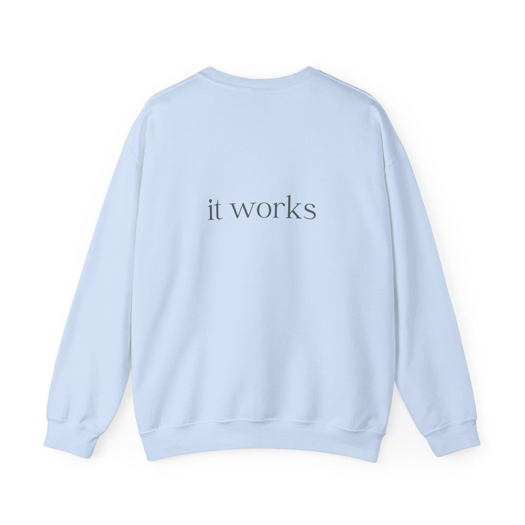 Stay Delulu Sweatshirt with front and back print | Multiple Colors