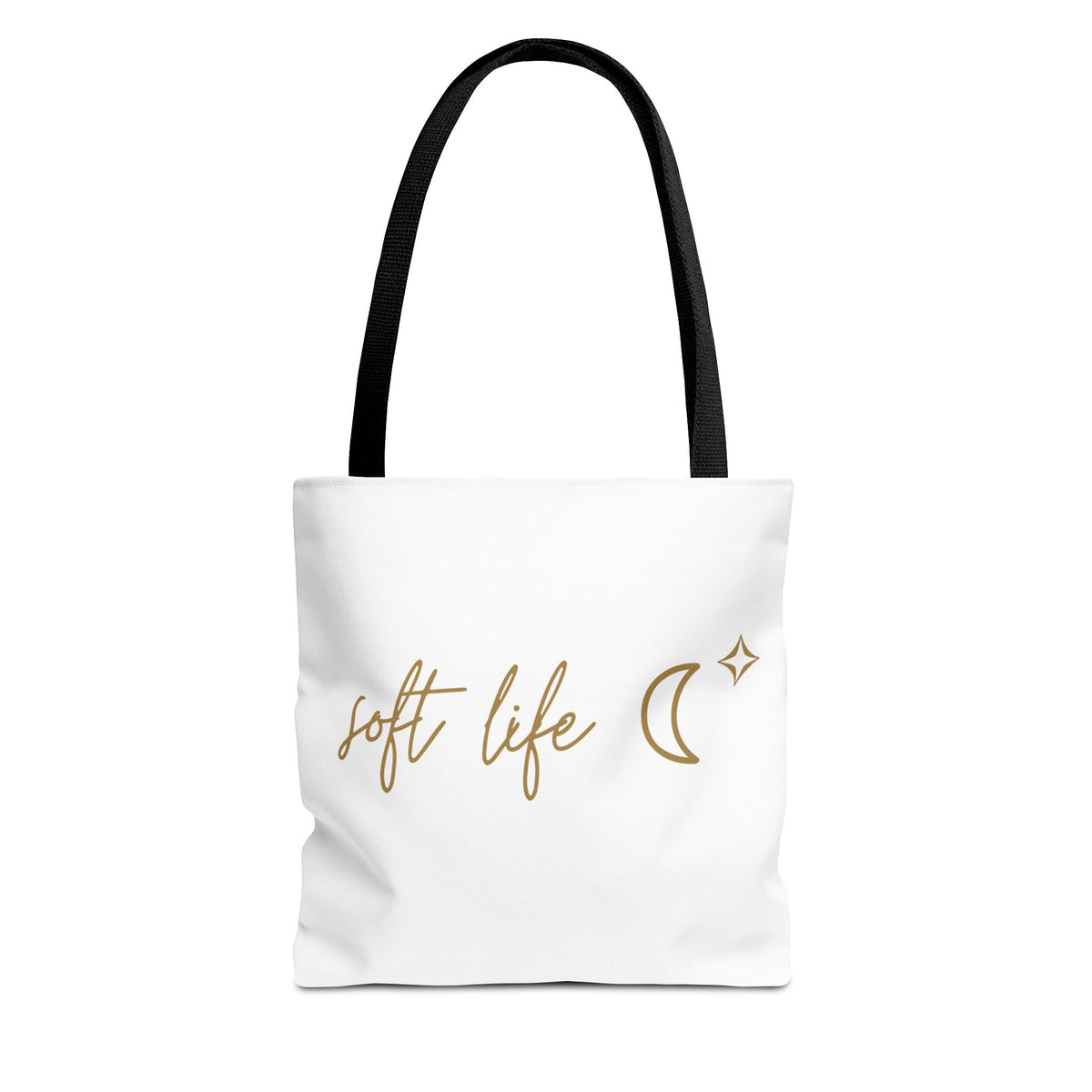 Soft Life Tote Bag | Multiple Sizes | Personalization possible | Multiple Handle Colors