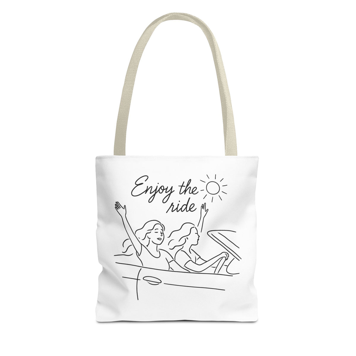 Vibes Tote Bag | Multiple Sizes | Personalization possible | Multiple Handle Colors