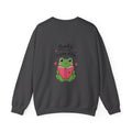 Reading Crewneck Sweatshirt — “Books Are My Happy Place” Cozy Booklover Pullover