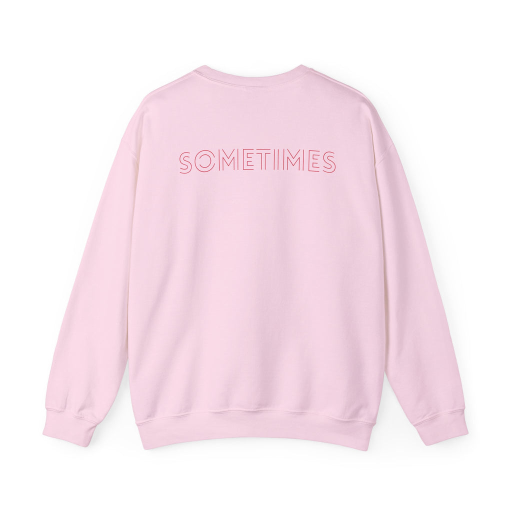 Anti Social Sometimes Sweatshirt with front and back print | Multiple Colors