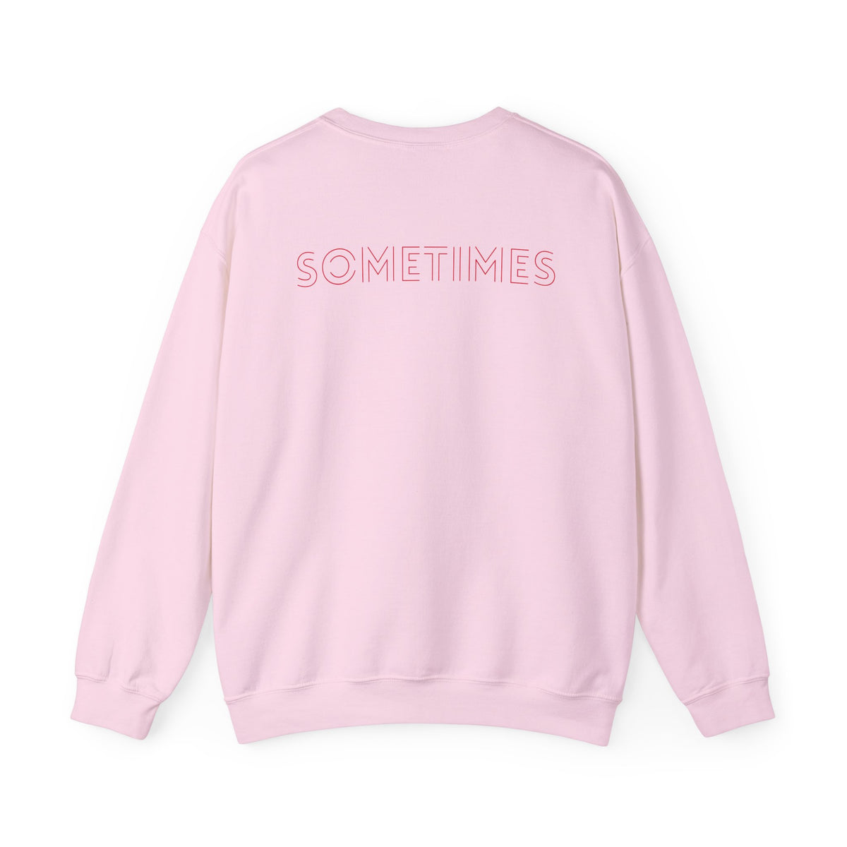 Anti Social Sometimes Sweatshirt with front and back print | Multiple Colors