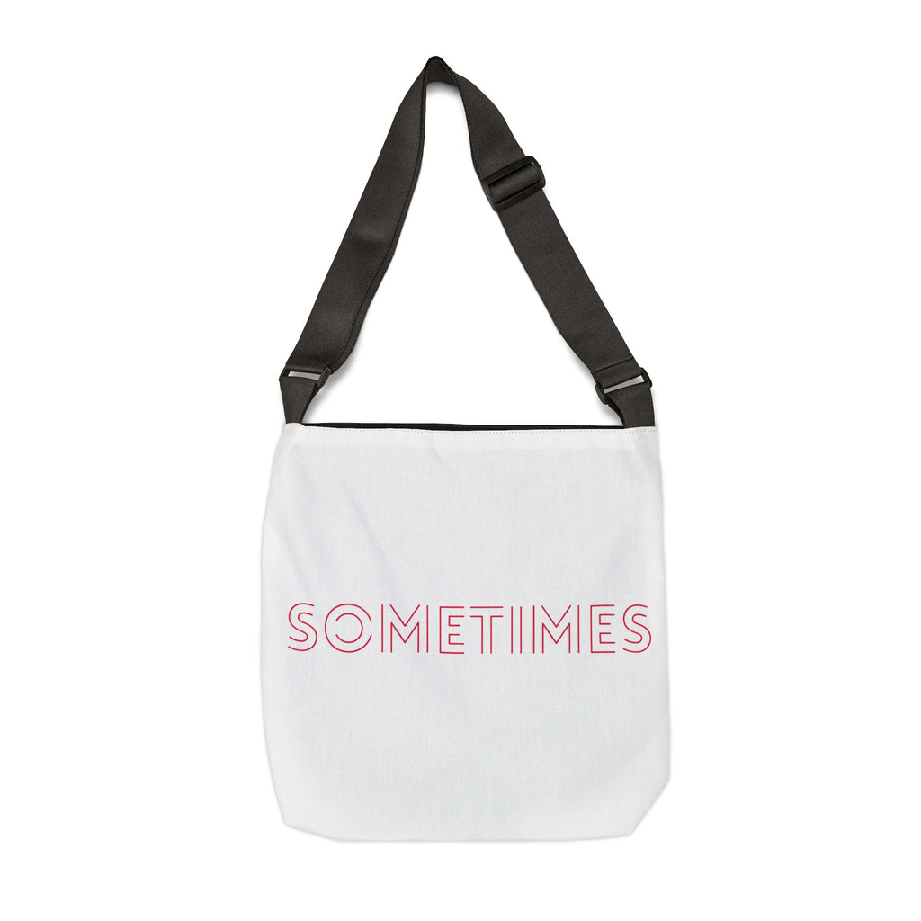 Adjustable Anti Social Sometimes Tote Bag | Personalization possible | Multiple Sizes