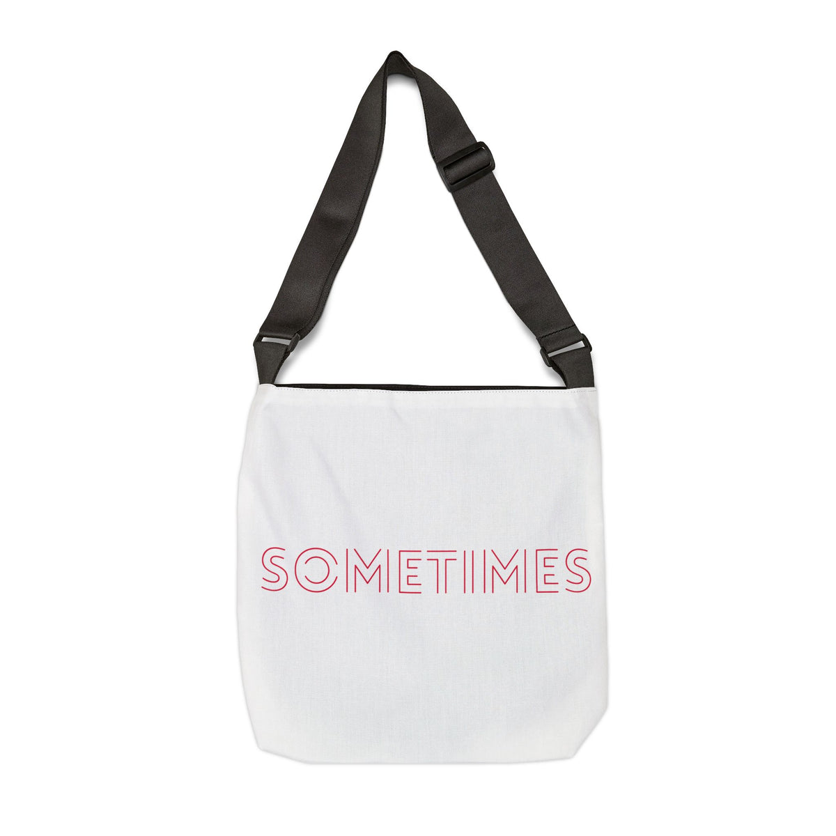 Adjustable Anti Social Sometimes Tote Bag | Personalization possible | Multiple Sizes