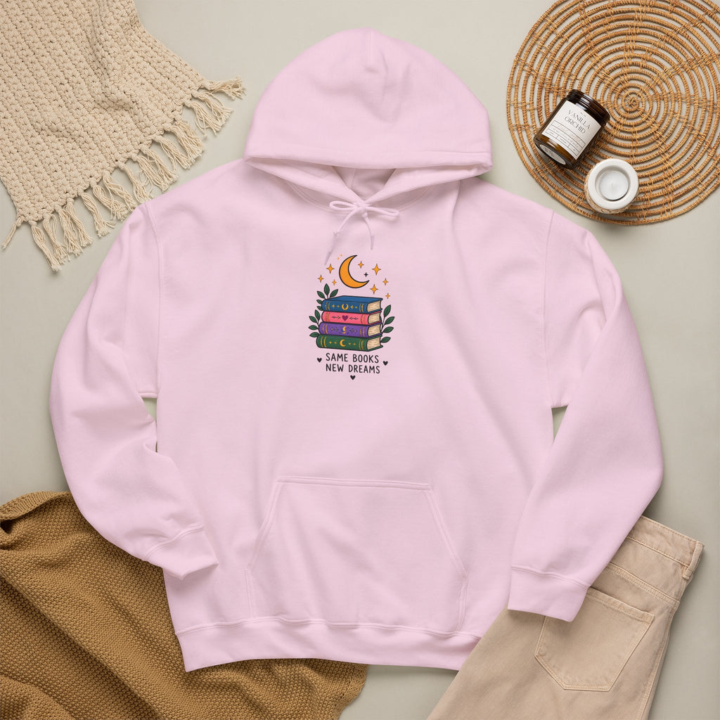 Book Lover Hoodie | Same Books New Dreams