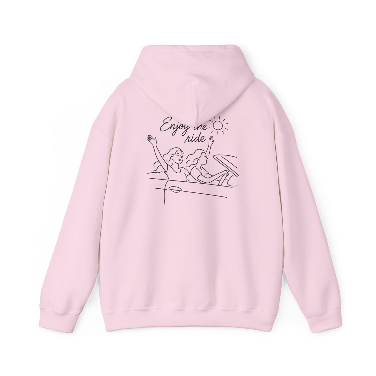 Vibes Hoodie with back print | Multiple Colors