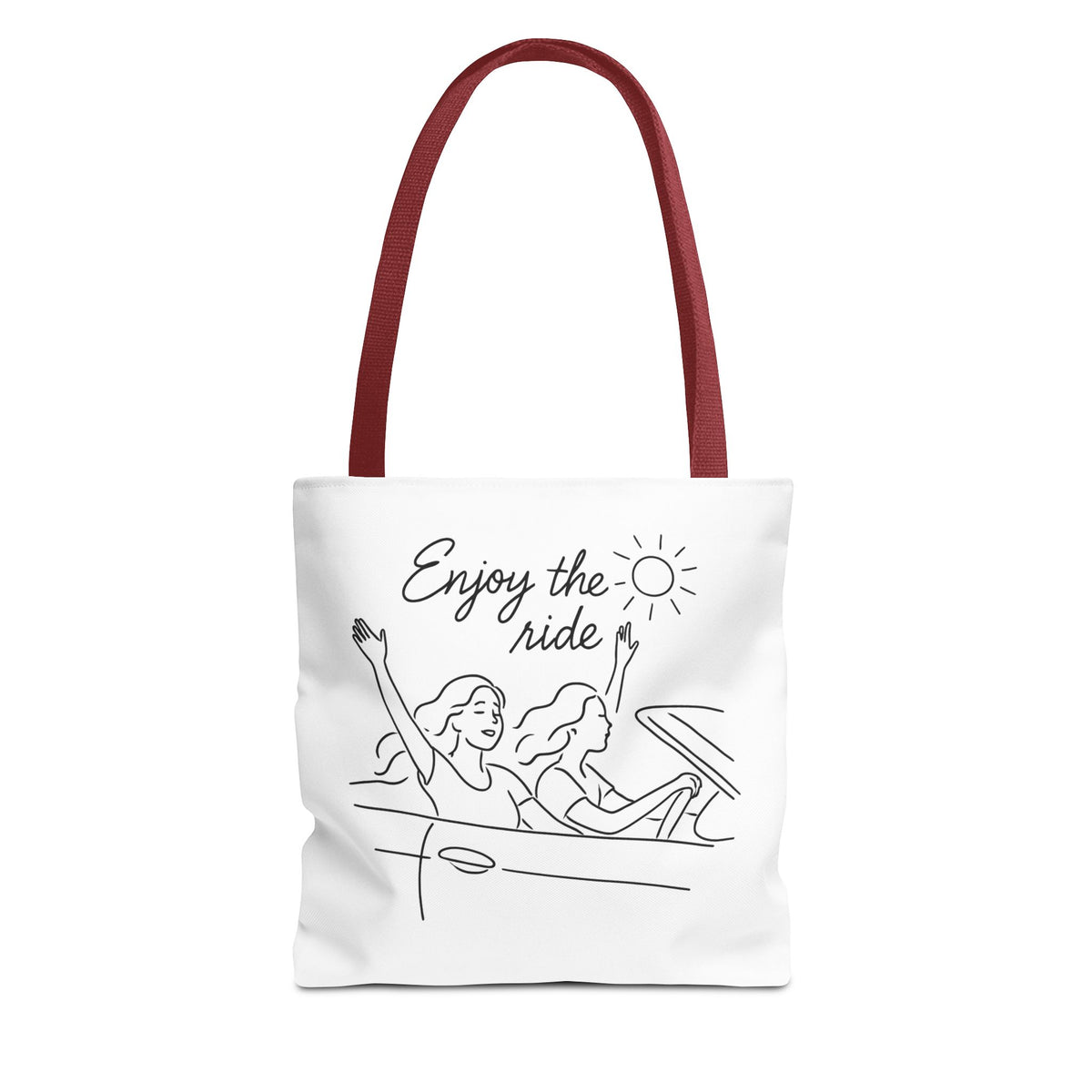 Vibes Tote Bag | Multiple Sizes | Personalization possible | Multiple Handle Colors