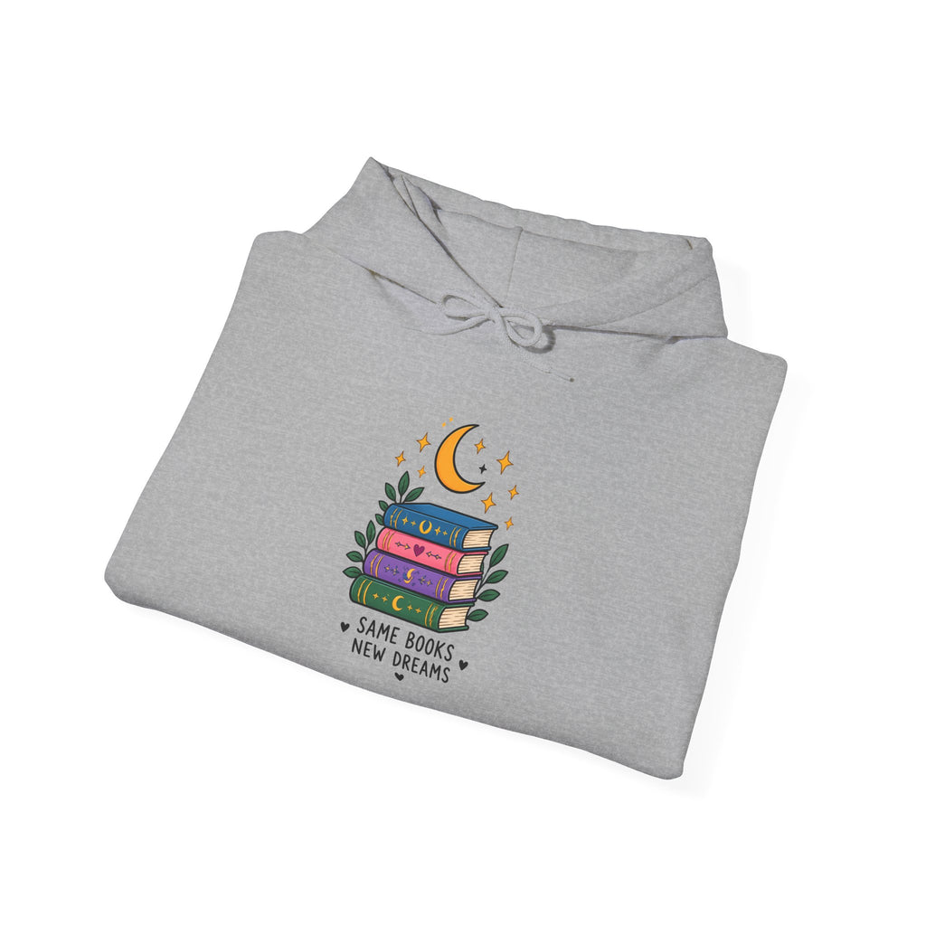 Book Lover Hoodie | Same Books New Dreams