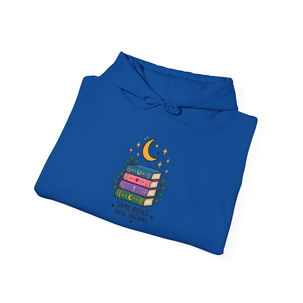 Book Lover Hoodie | Same Books New Dreams