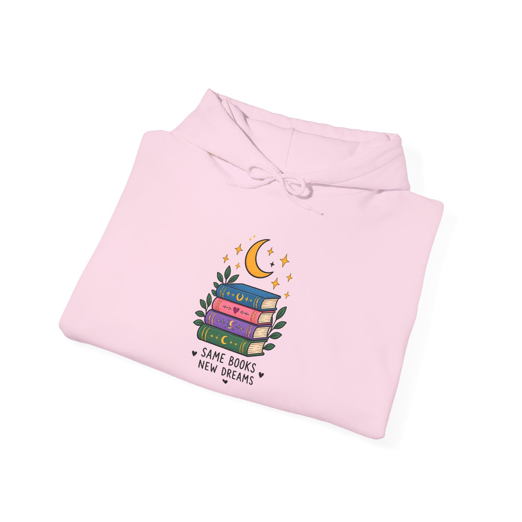 Book Lover Hoodie | Same Books New Dreams