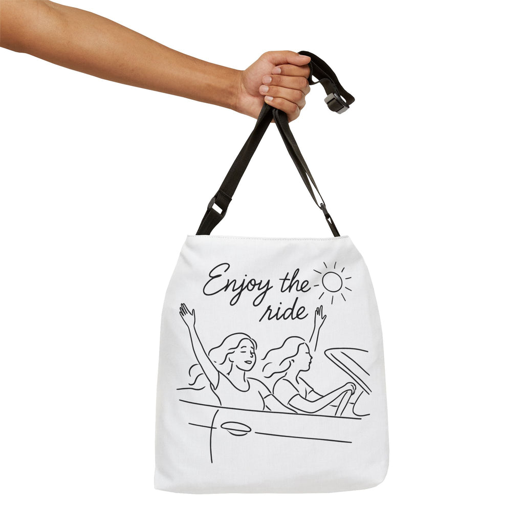 Adjustable Vibes Tote Bag | Personalization possible | Multiple Sizes