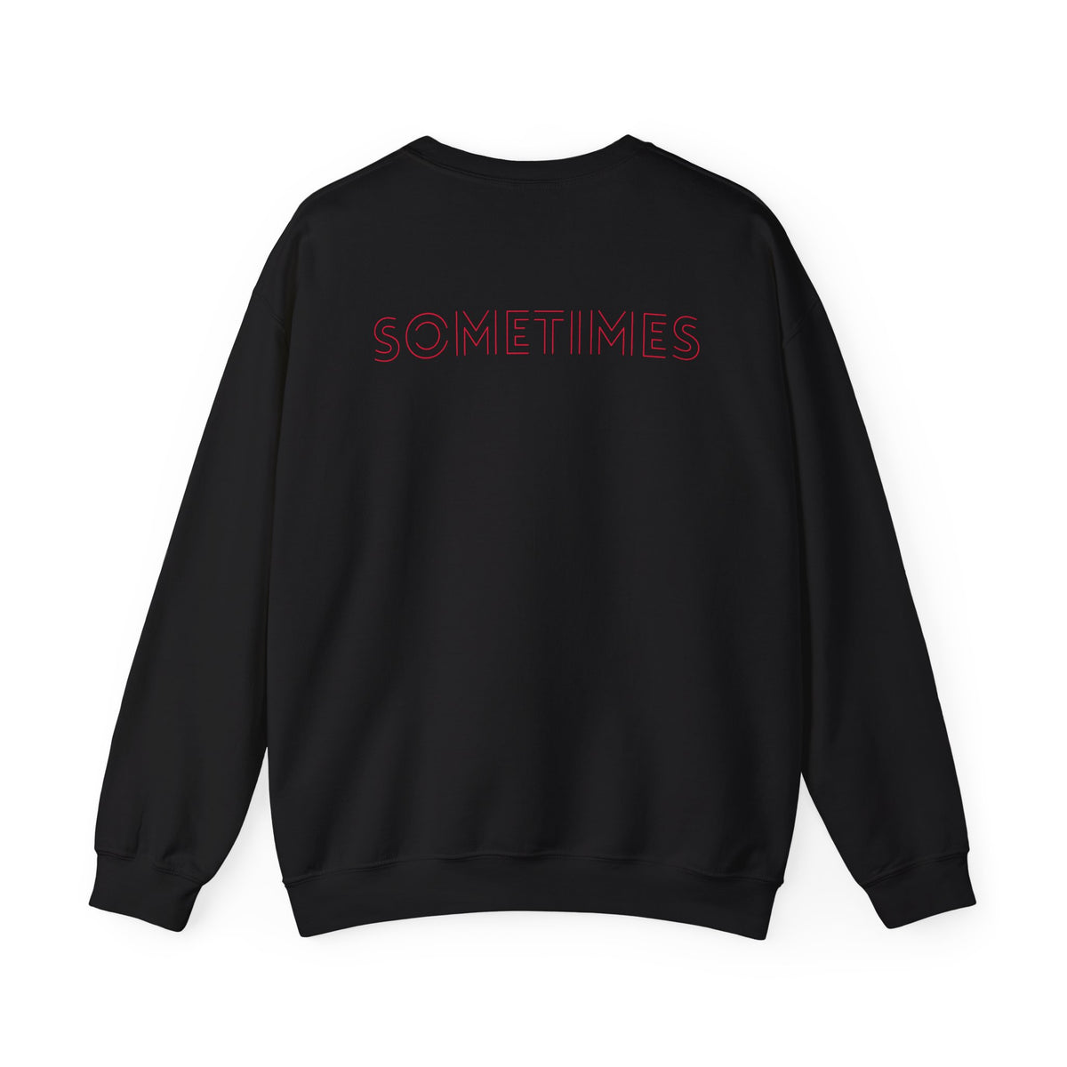 Anti Social Sometimes Sweatshirt with front and back print | Multiple Colors