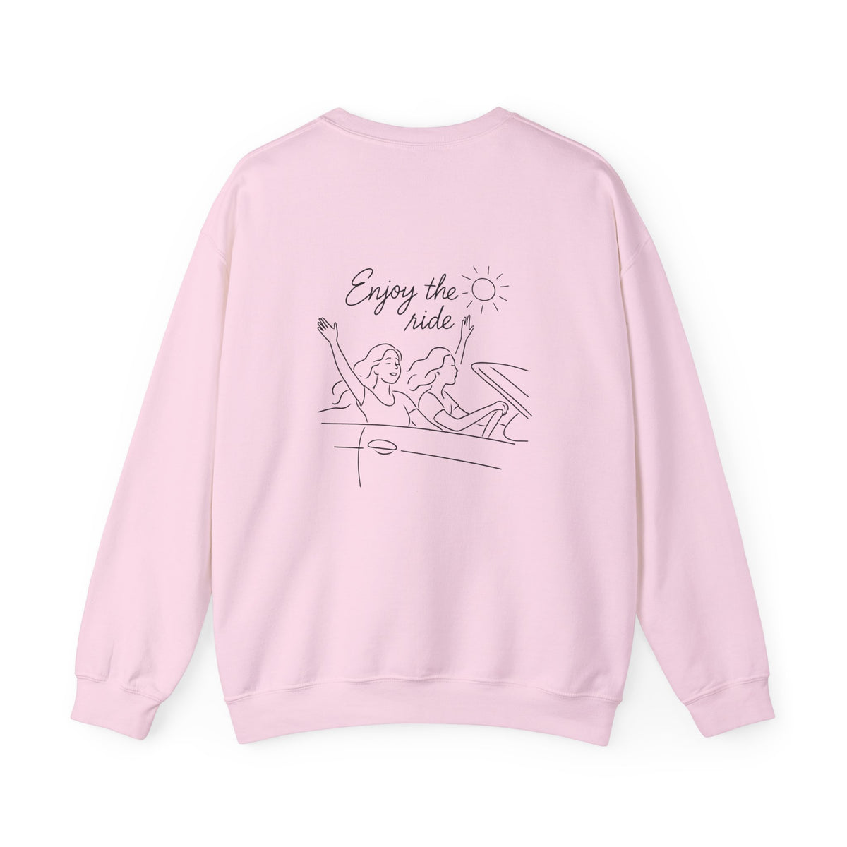 Vibes Sweatshirt with back print | Multiple Colors