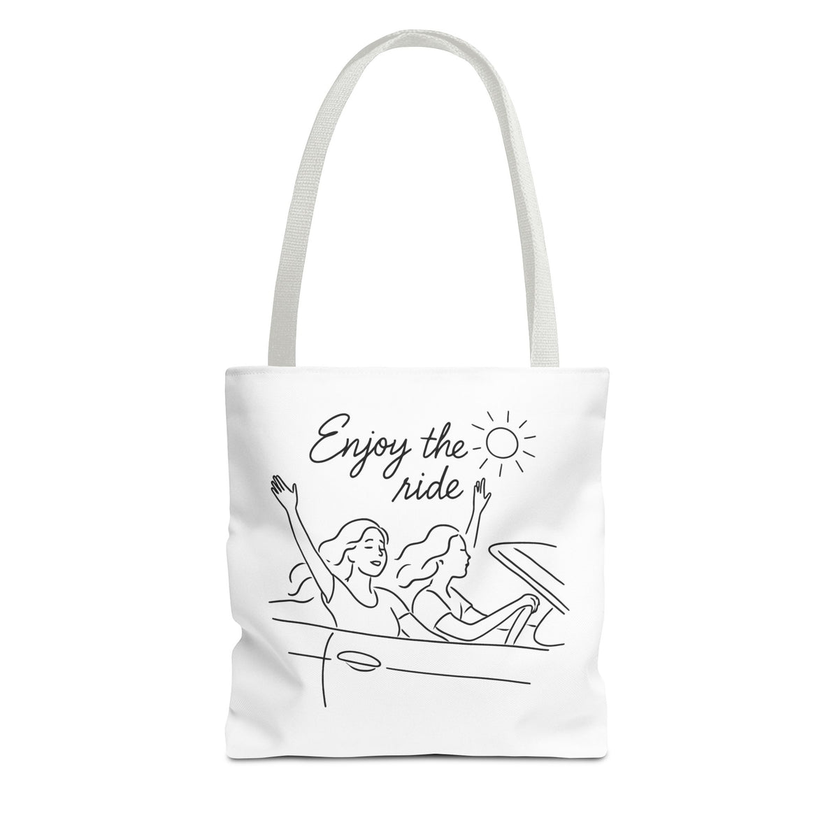Vibes Tote Bag | Multiple Sizes | Personalization possible | Multiple Handle Colors