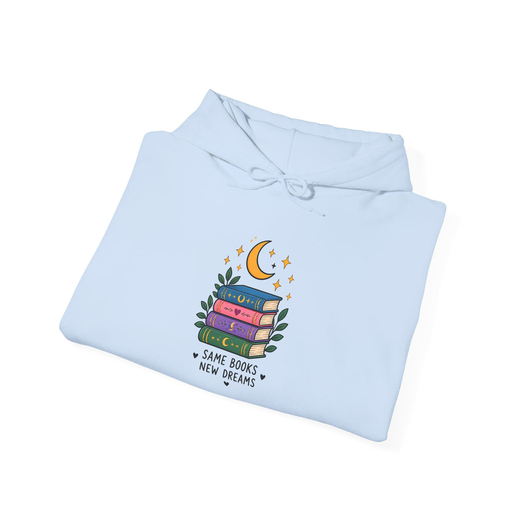 Book Lover Hoodie | Same Books New Dreams