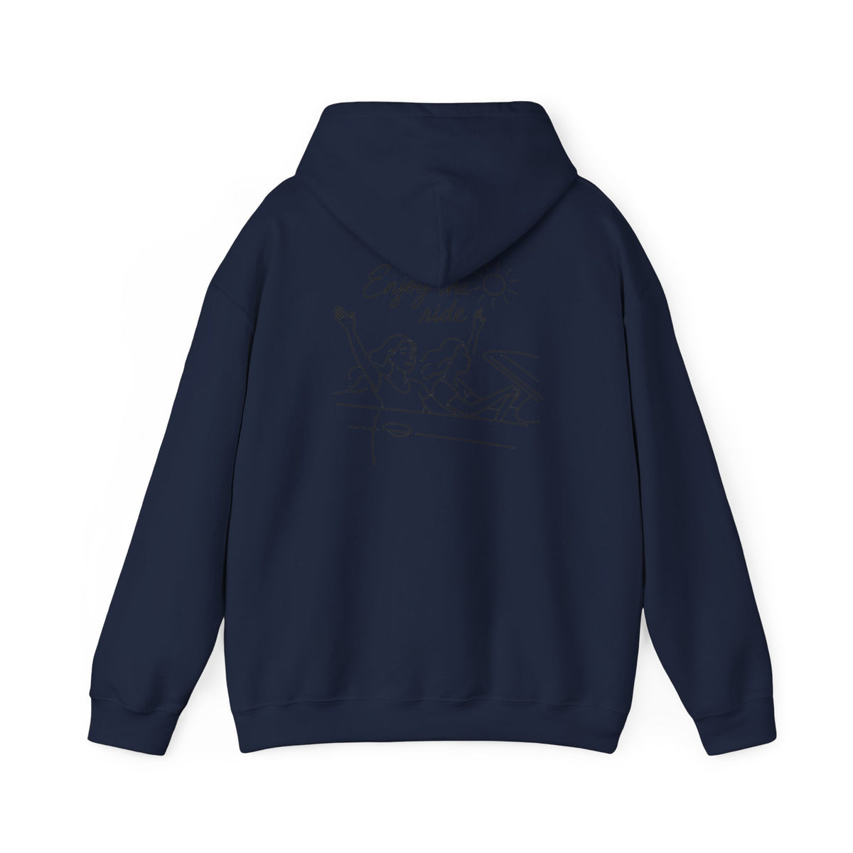 Vibes Hoodie with back print | Multiple Colors