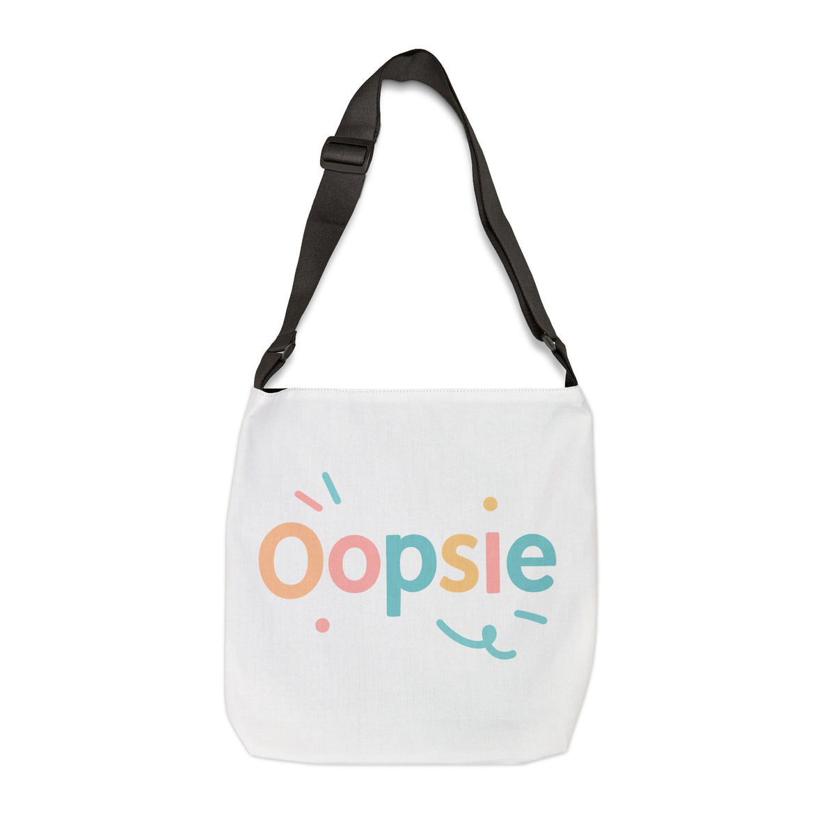 Adjustable Oopsie Tote Bag | Personalization possible | Multiple Sizes