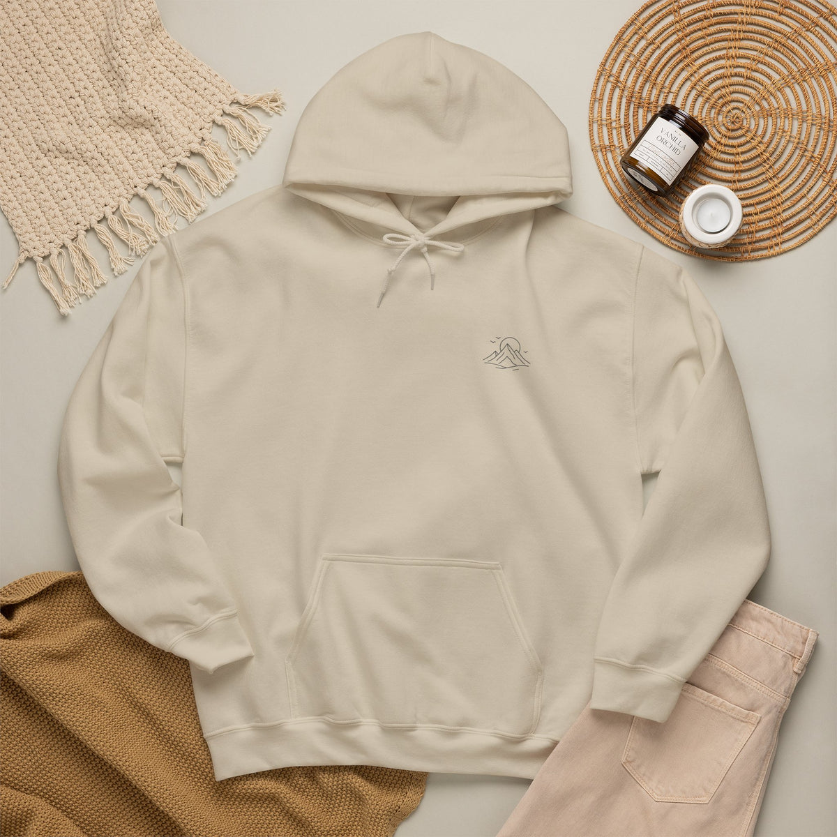 Escape the Noise Hoodie with front and back print | Multiple Colors
