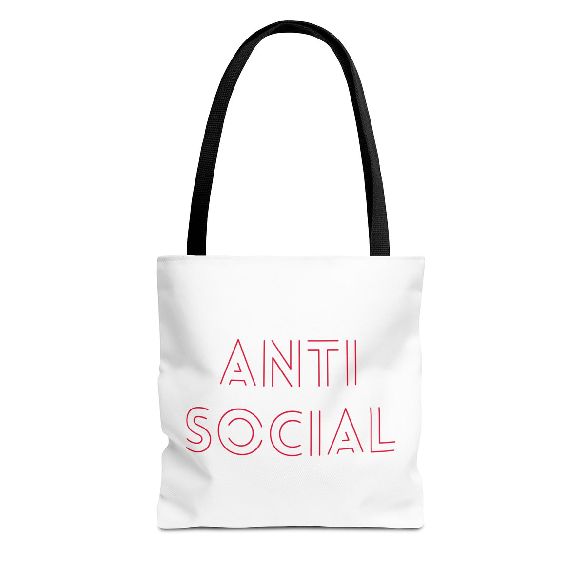Anti Social Sometimes Tote Bag | Multiple Sizes | Personalization possible | Multiple Handle Colors
