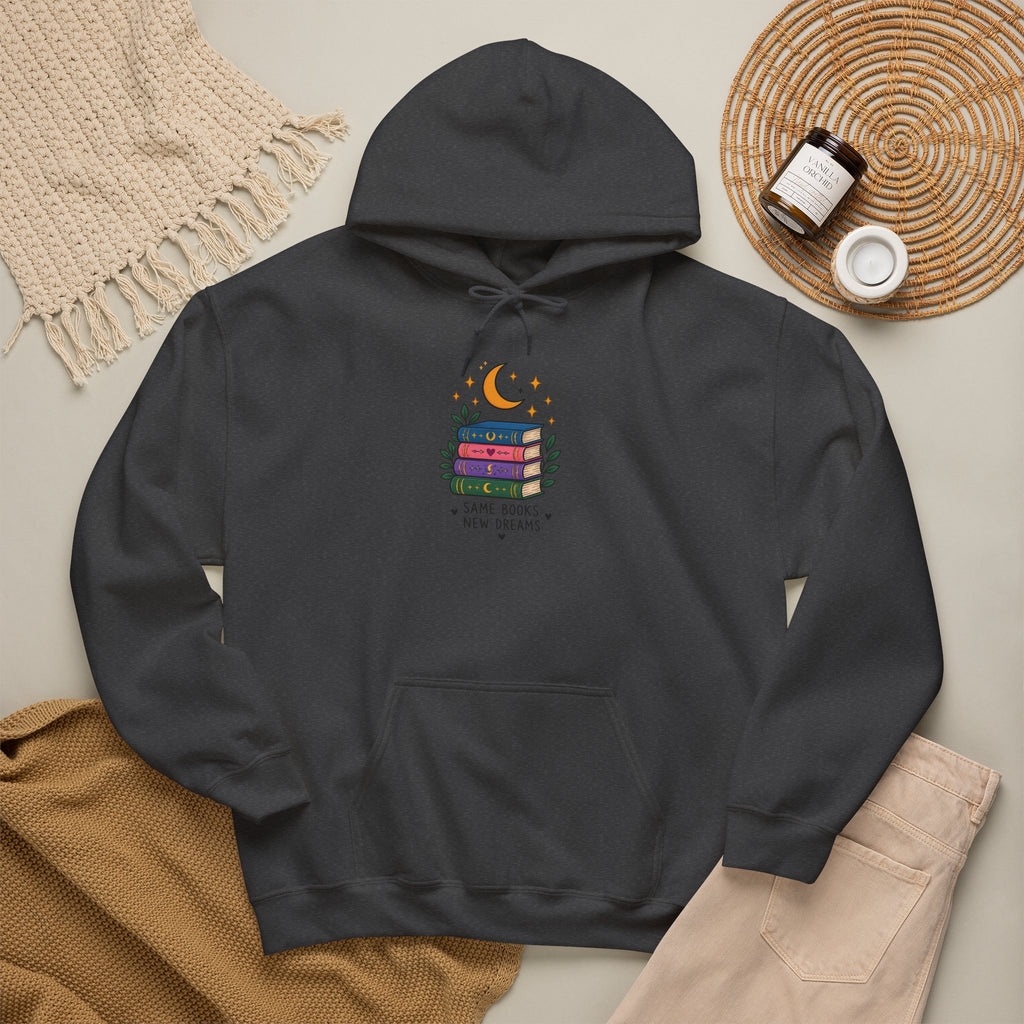 Book Lover Hoodie | Same Books New Dreams