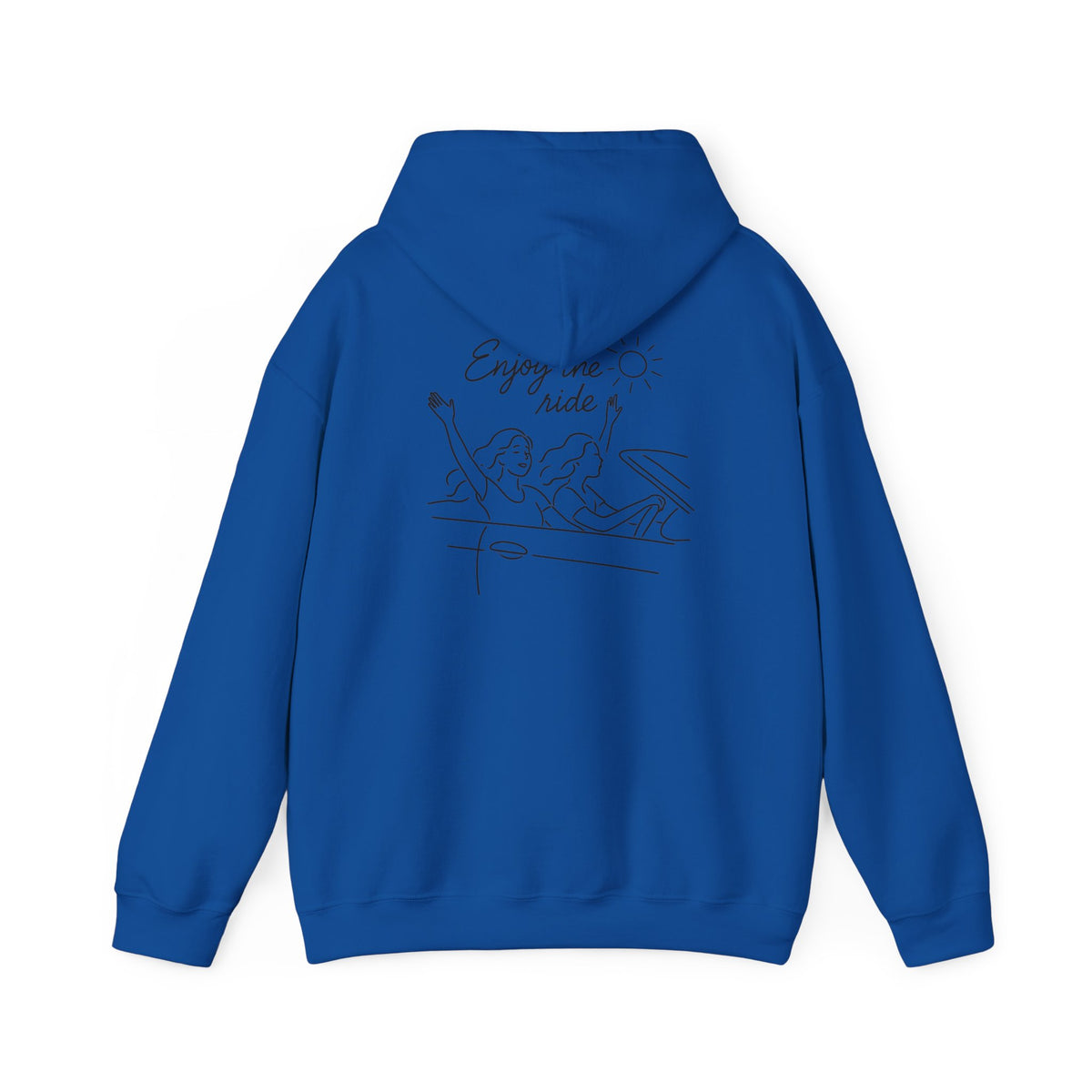 Vibes Hoodie with back print | Multiple Colors