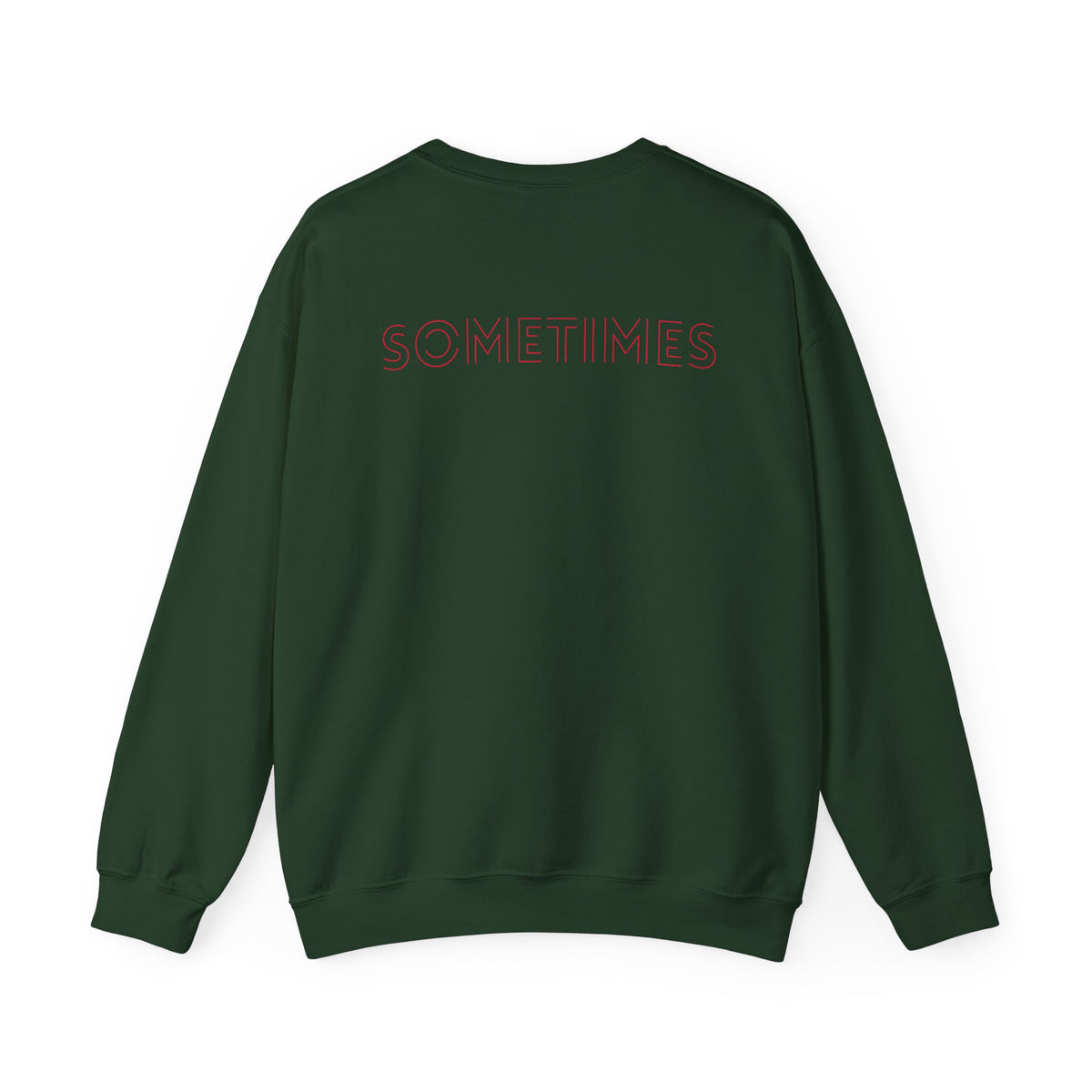Anti Social Sometimes Sweatshirt with front and back print | Multiple Colors