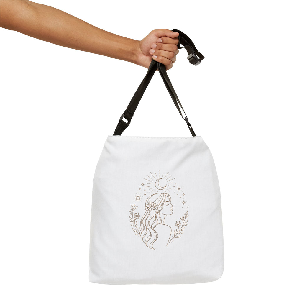 Adjustable Celestial Tote Bag | Personalization possible | Multiple Sizes