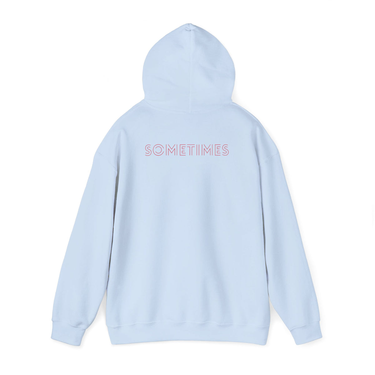 Anti Social Sometimes Hoodie with front and back print | Multiple Colors