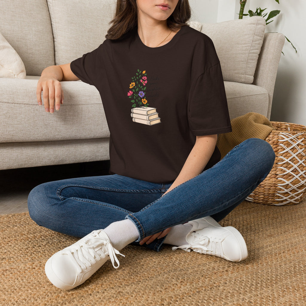 Books Grow Brighter Minds T-Shirt