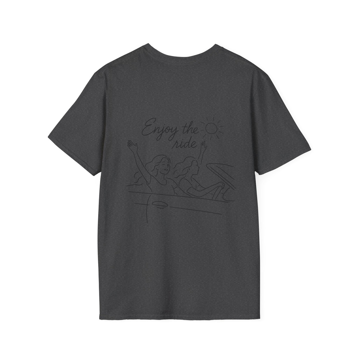 Vibes T-Shirt with back print | Multiple colors