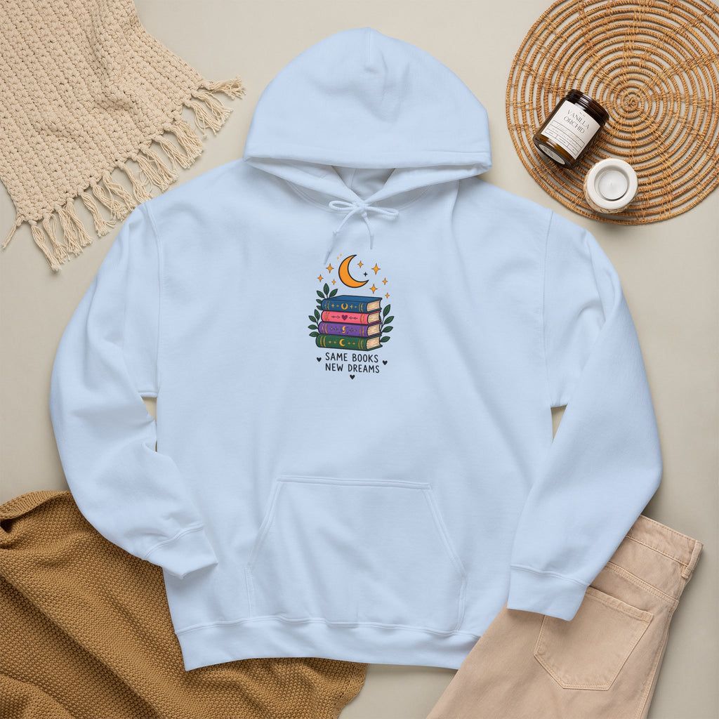 Book Lover Hoodie | Same Books New Dreams